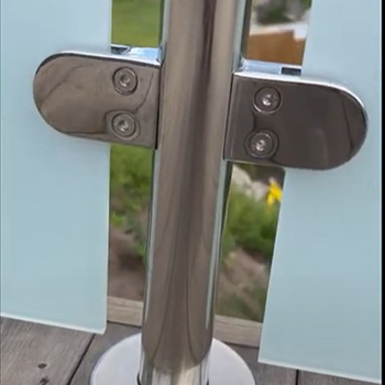 Film-blankpolerad yta rostfria räcken