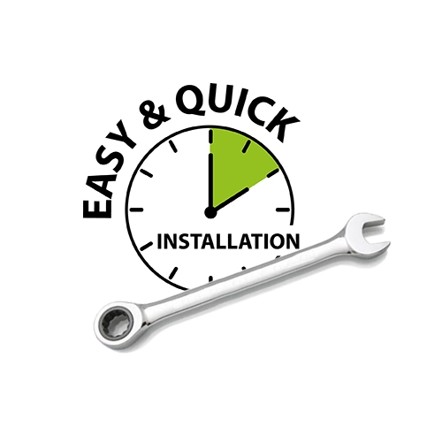 Hur monterar jag ett smidesräcke