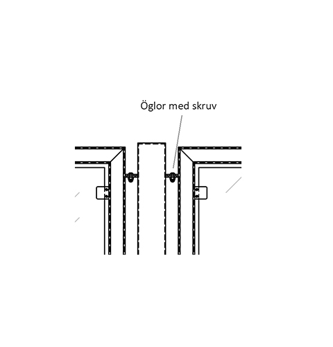 Snabbt och enkelt montage av smidesräcken