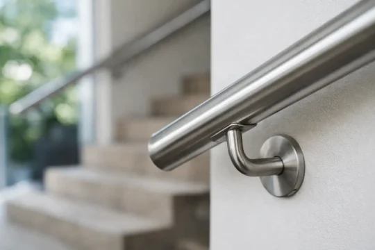 Guide till ledstång i rostfritt