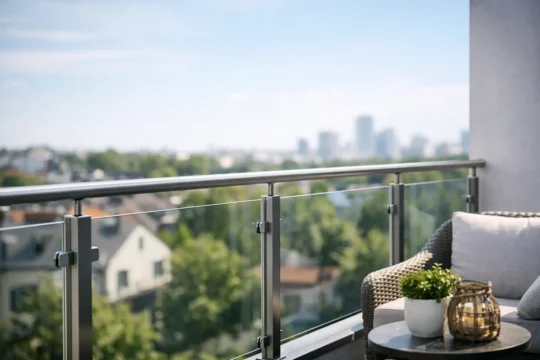 Hur högt ska balkongräcke vara?