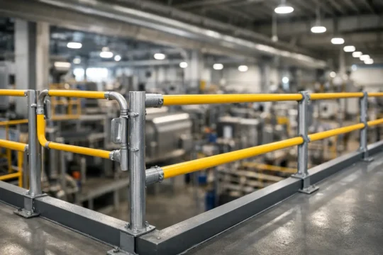 Industriräcke som säkerhetslösning