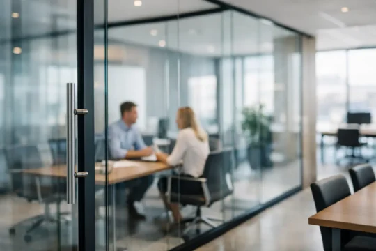 Bästa glasväggar för kontor - så väljer du rätt