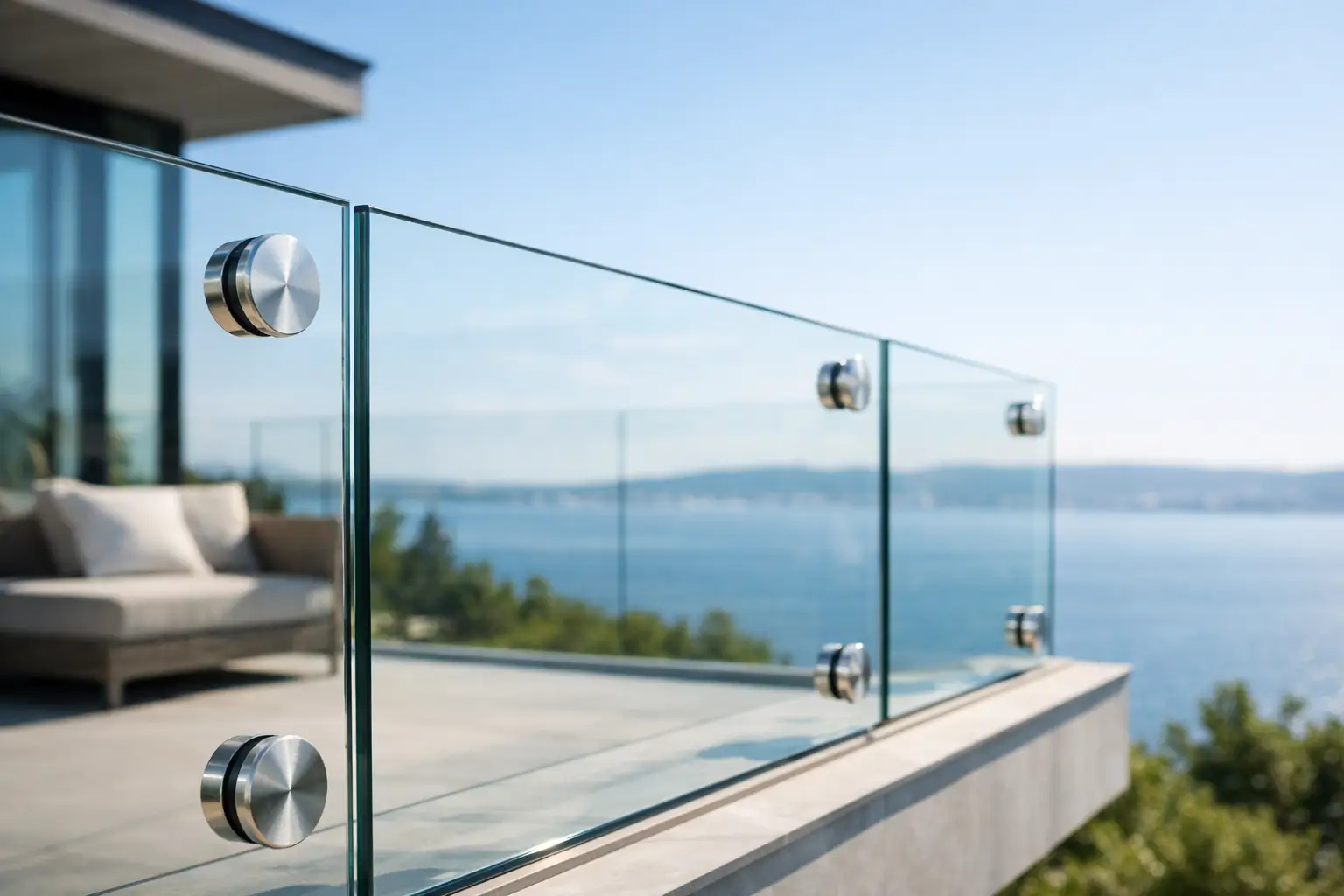 Duo Railing Punktbeslag glasräcke - rätt val för ren design - Inoxa