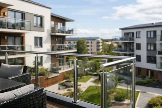 Räckeslösning för bostadsrättsförening